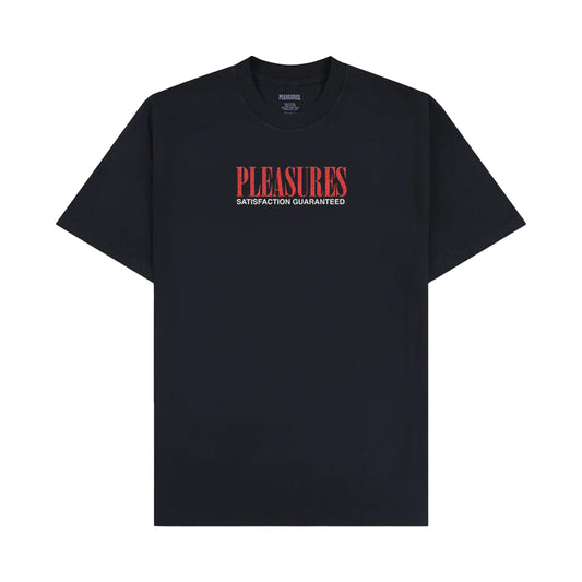 PLEASURES SATISFACTION T-SHIRT BLACK