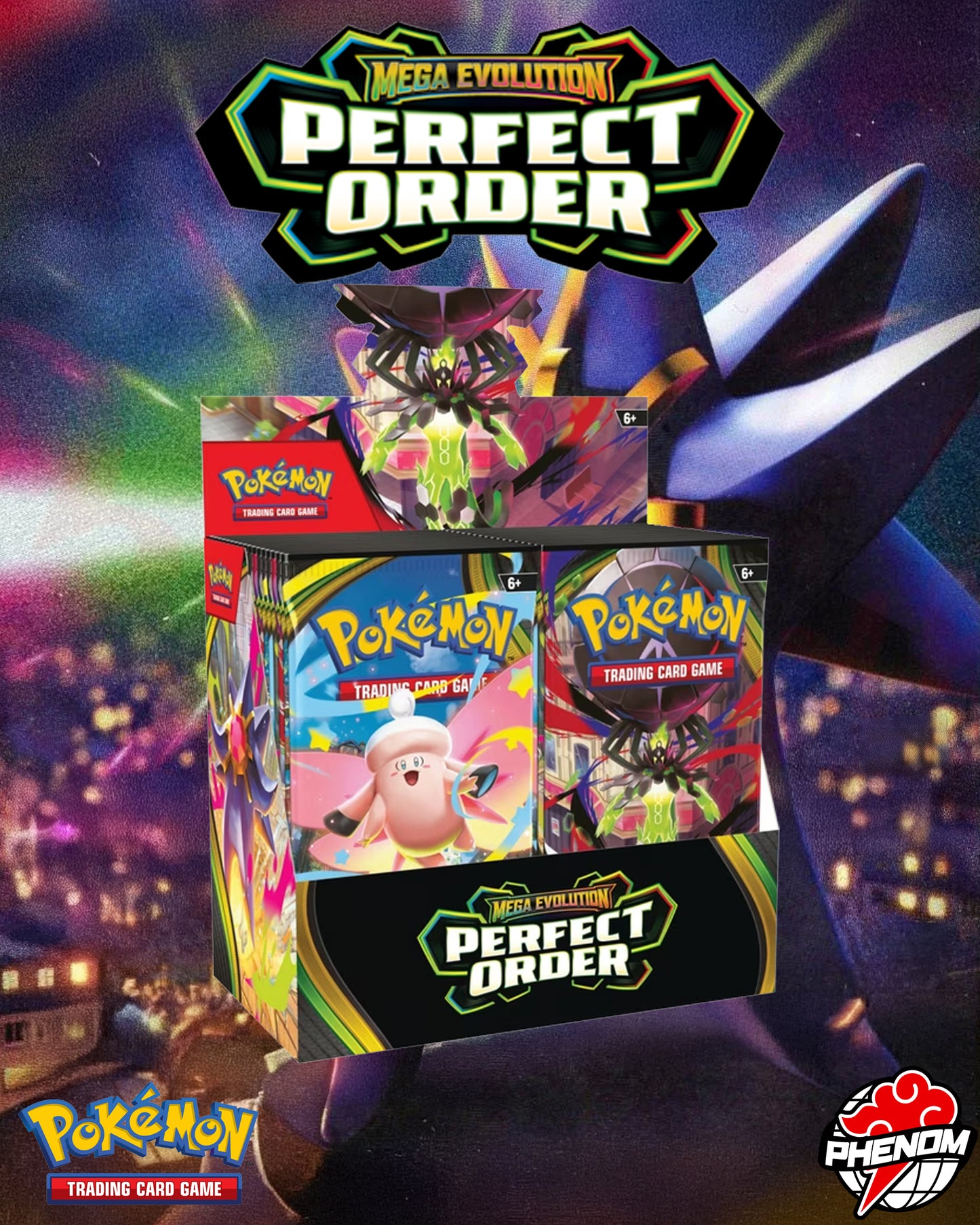POKEMON TCG: PERFECT ORDER BOOSTER BOX DISPLAY - ME03: PERFECT ORDER (POR)