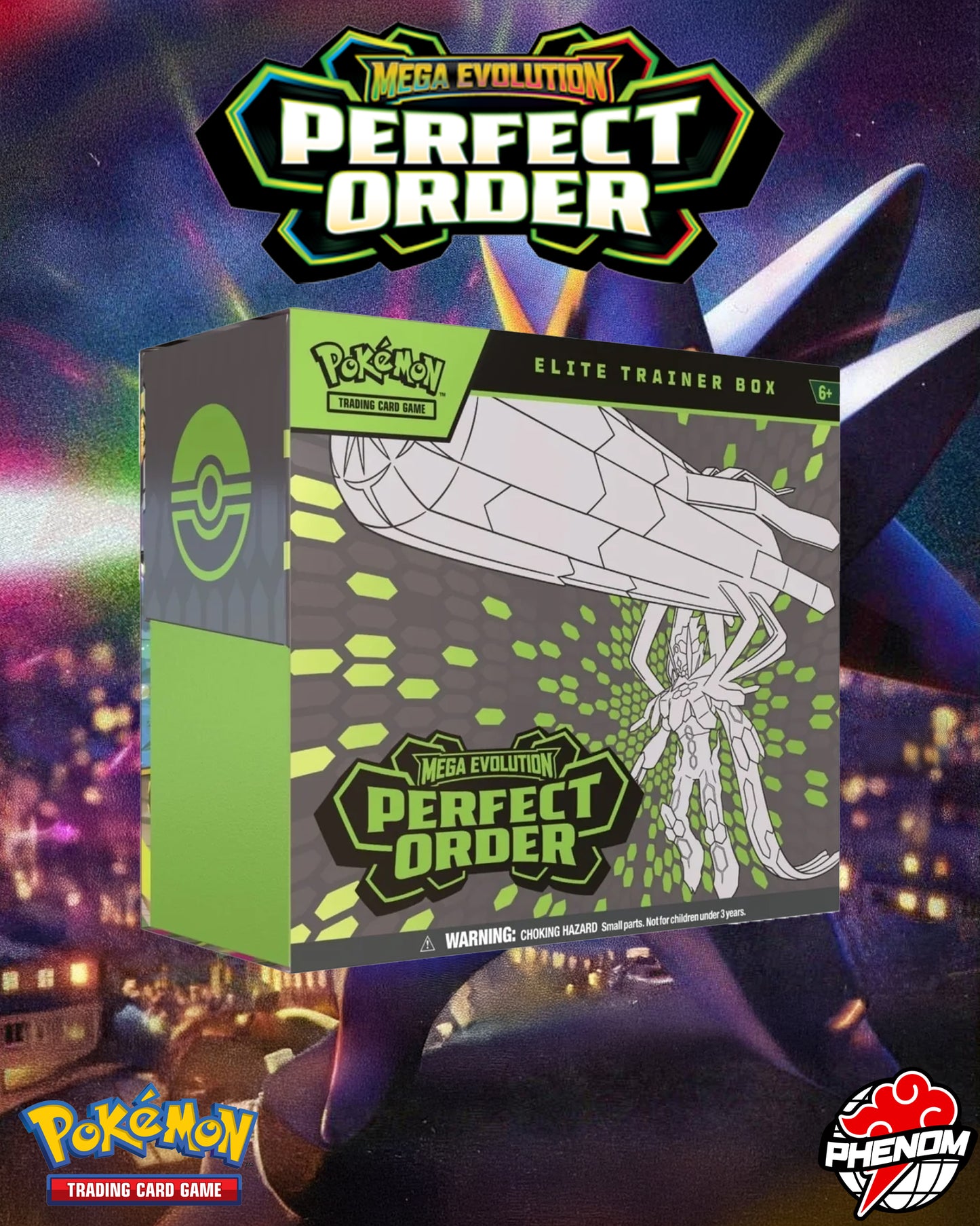 POKEMON TCG: PERFECT ORDER ELITE TRAINER BOX- ME03: PERFECT ORDER (POR)
