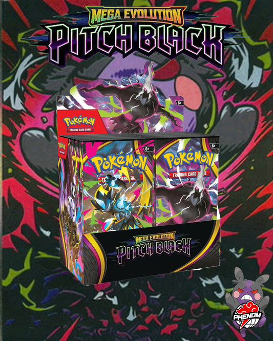 POKEMON TCG: PITCH BLACK BOOSTER BOX DISPLAY - ME05: PITCH BLACK (PBL)