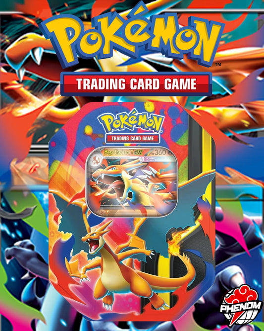 POKEMON TCG: MEGA CHARIZARD TIN (MEGA CHARIZARD Y)