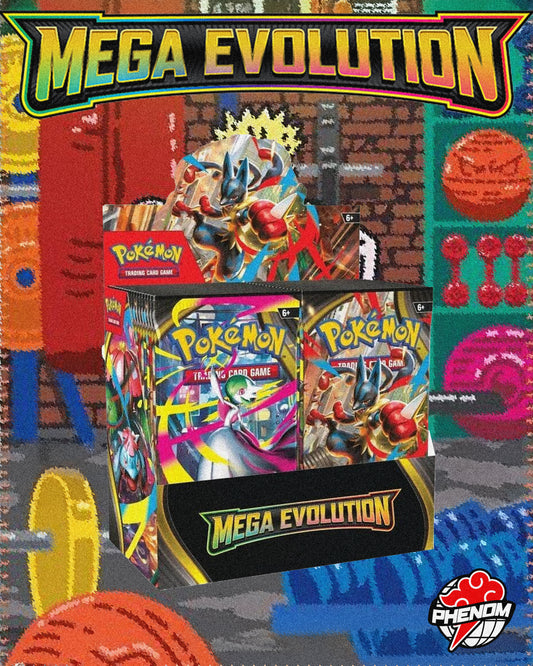 POKEMON TCG: MEGA EVOLUTION ENHANCED BOOSTER BOX - ME01: MEGA EVOLUTION (MEG)