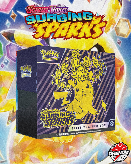 POKEMON TCG: SCARLET AND VIOLET (SV08: SURGING SPARKS ELITE TRAINER BOX)
