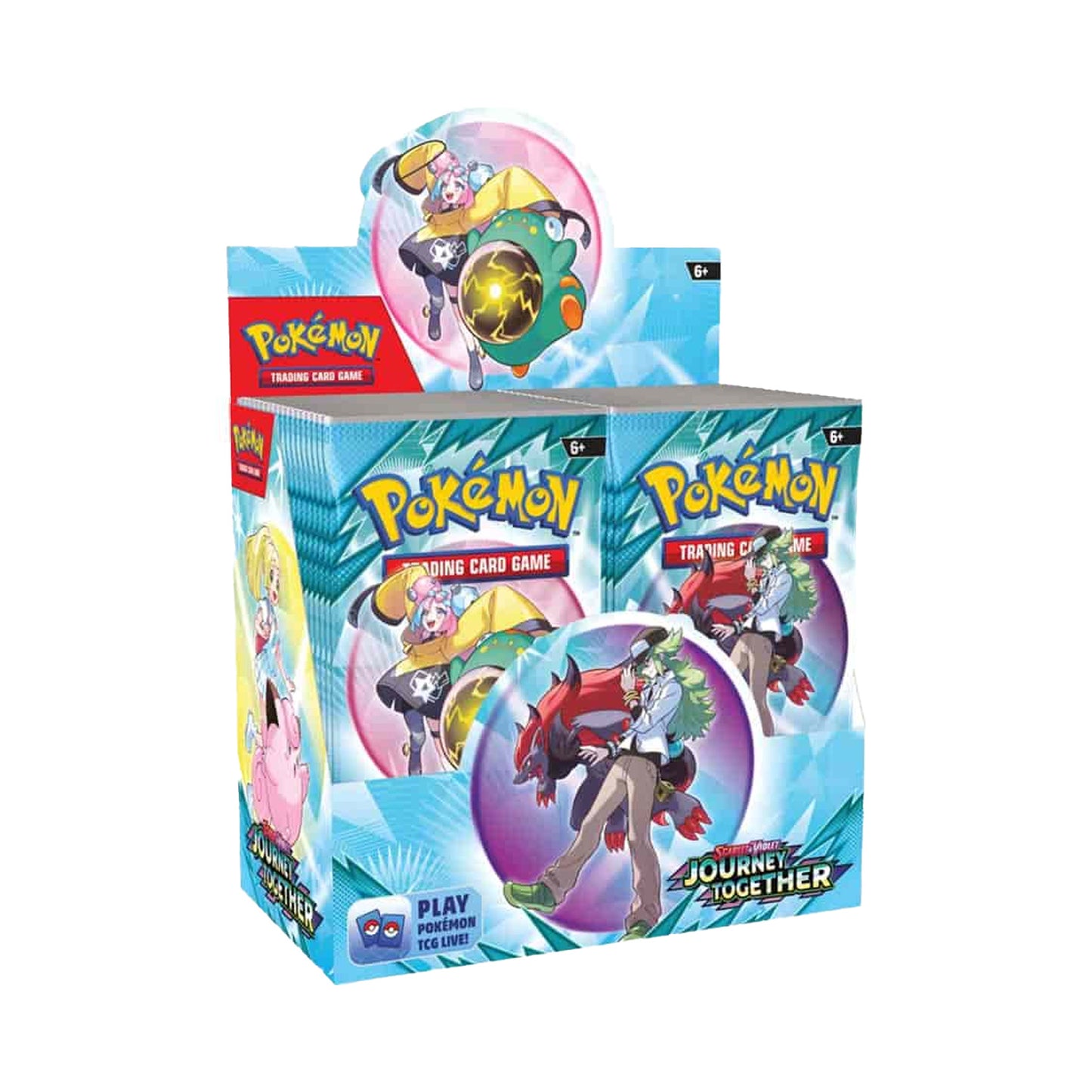 POKEMON TCG: SCARLET AND VIOLET (SV09): JOURNEY TOGETHER: ENHANCED BOOSTER DISPLAY (36CT))