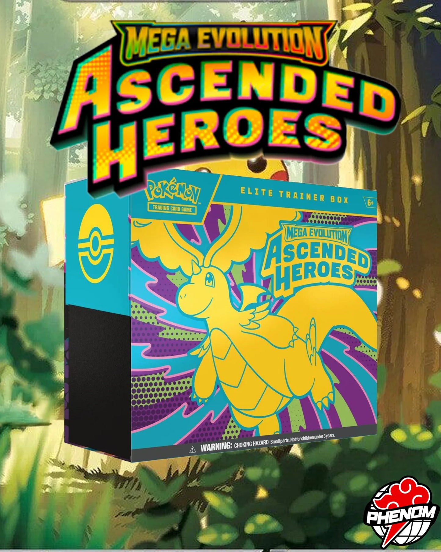 POKEMON TCG: MEGA EVOLUTION (ME2.5: ASCENDED HEROES ELITE TRAINER BOX)