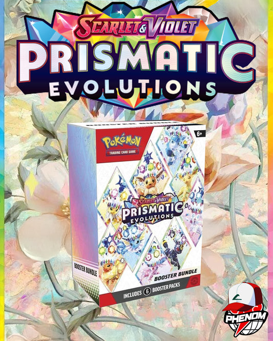 POKEMON TCG: SCARLET AND VIOLET (SV8.5): PRISMATIC EVOLUTIONS BOOSTER BUNDLE