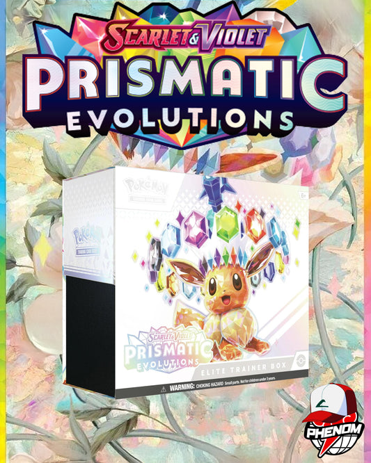 POKEMON TCG: SCARLET AND VIOLET (SV8.5): PRISMATIC EVOLUTIONS ELITE TRAINER BOX