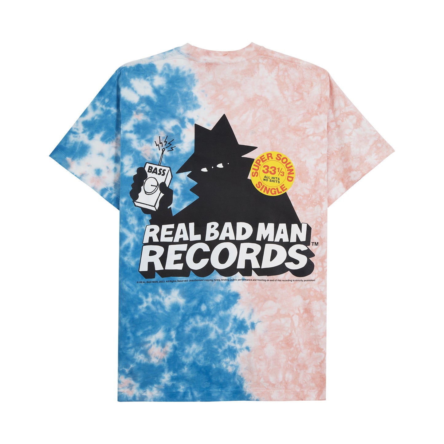 RBM RECORDS SS TIE DYE TEE