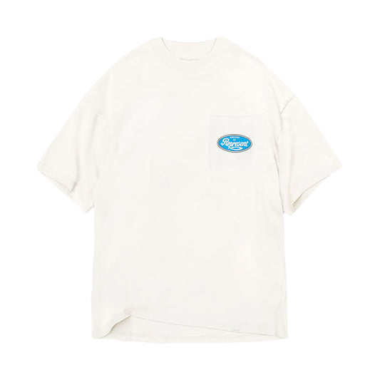 REPRESENT CLASSIC PARTS T-SHIRT FLAT WHITE