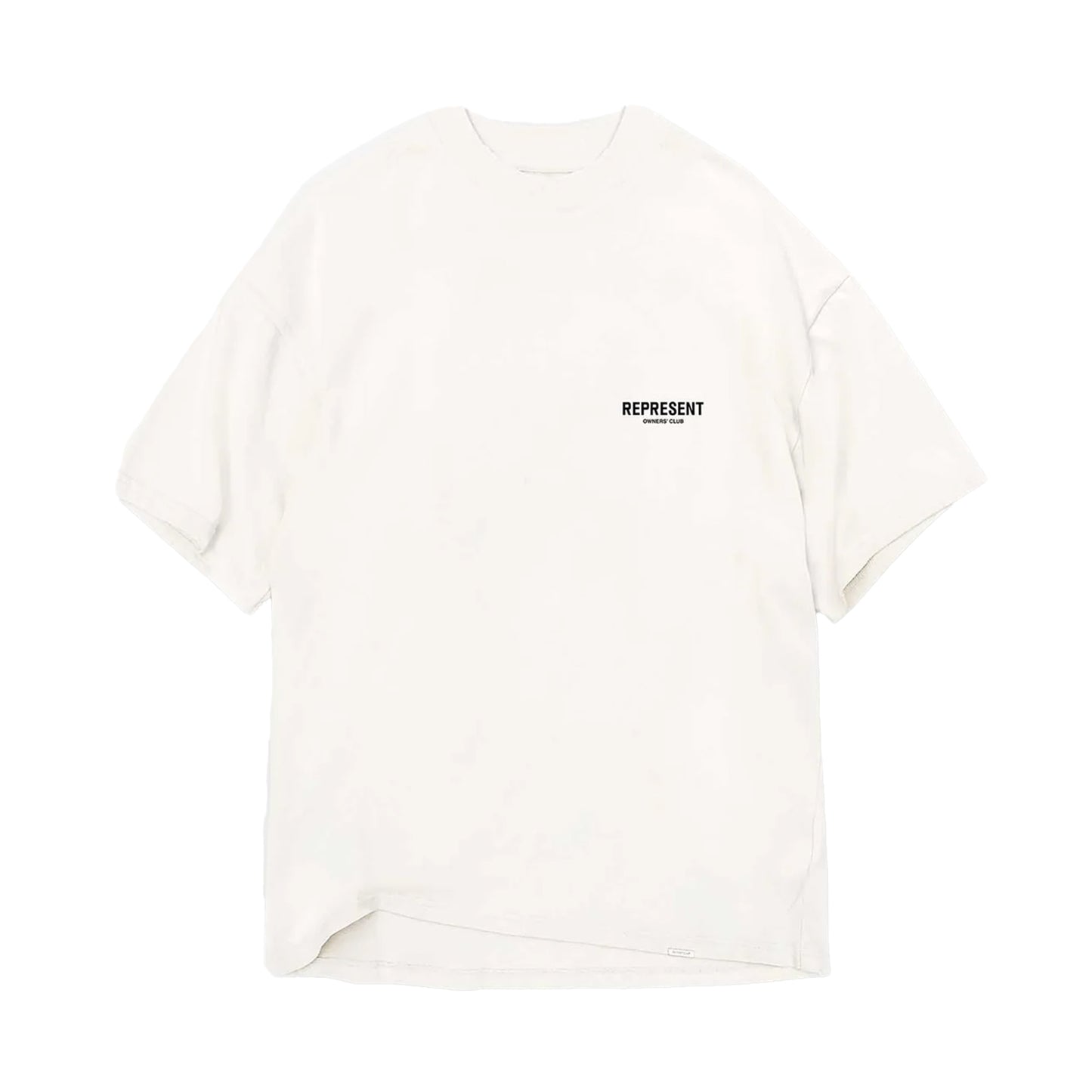 REPRESENT OWNER'S CLUB T-SHIRT ASH FLAT WHITE