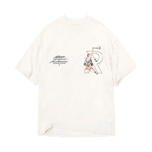 REPRESENT HERMES T-SHIRT FLAT WHITE