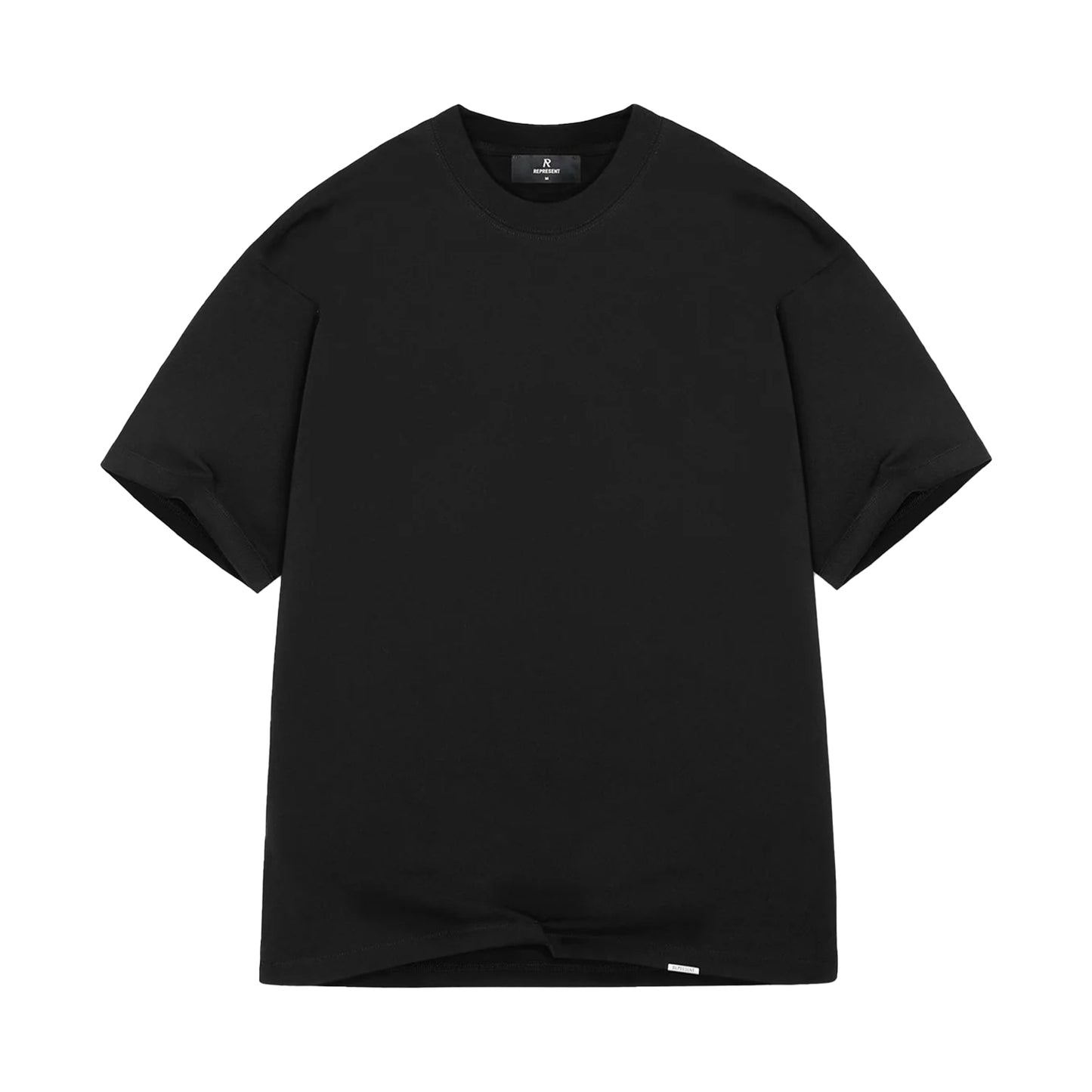 REPRESENT INITIAL OVERSIZED T SHIRT BLACK