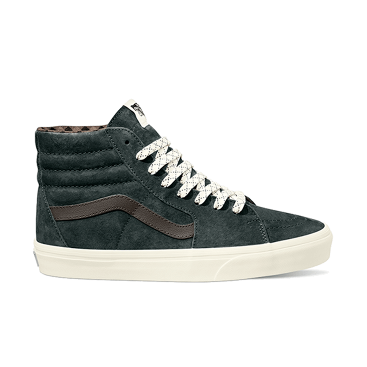 VANS U SK8-HI SHOE PLAID SCARAB