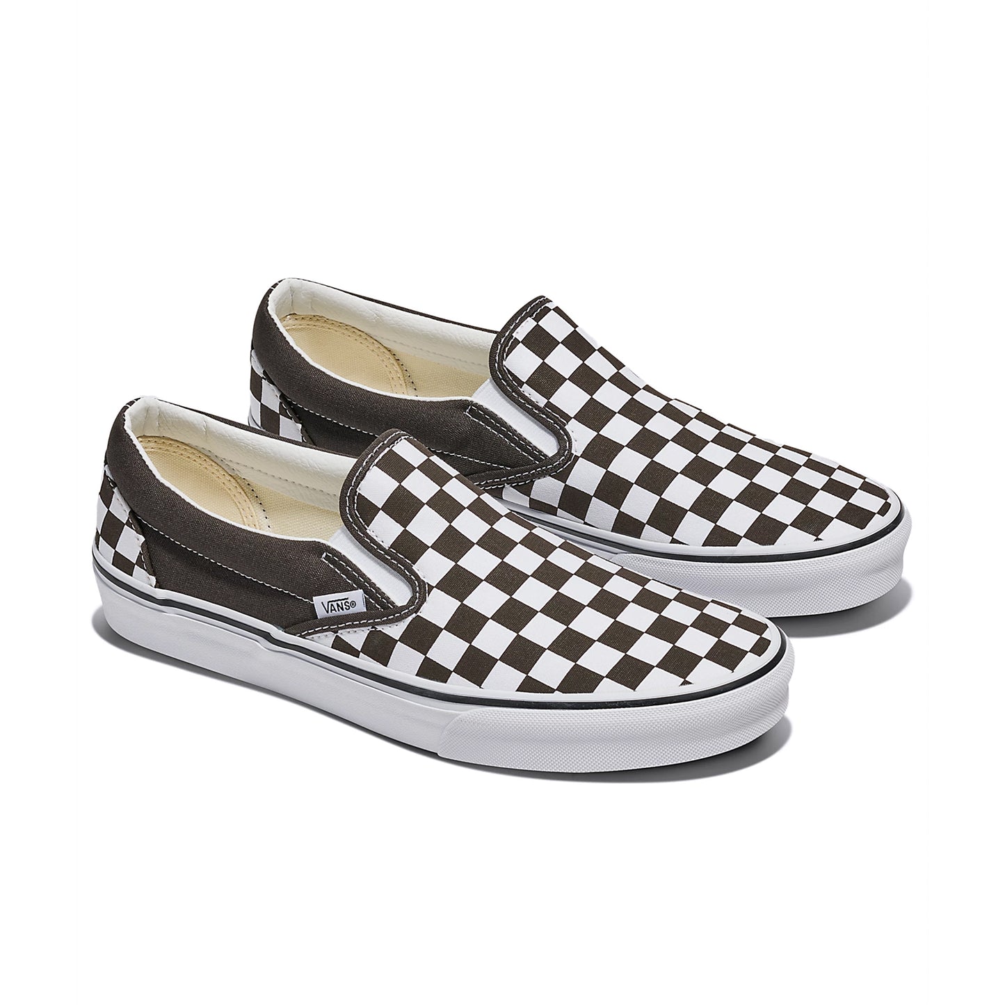 VANS U CLASSIC SLIP-ON THEORY CHECKERBOARD TURKISH COFFEE