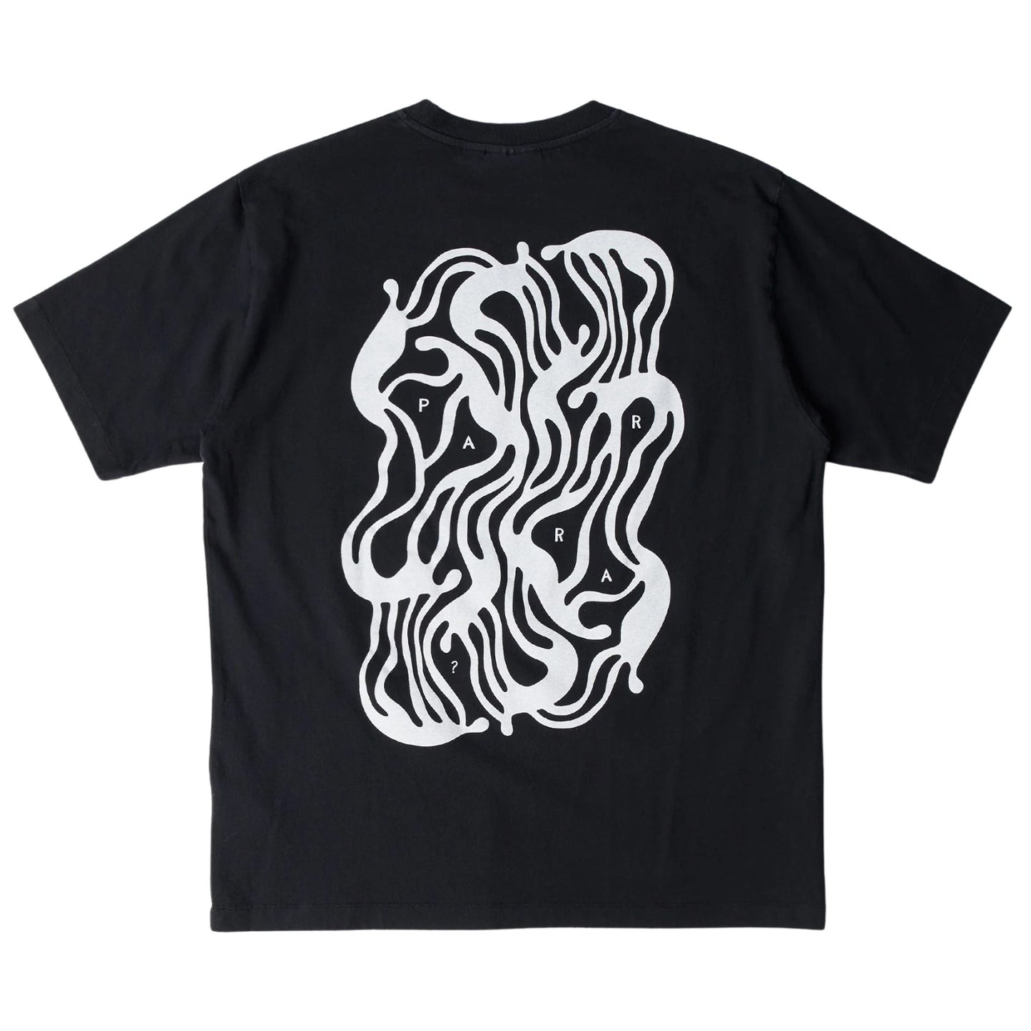 PARRA THE BLOB T SHIRT WASHED BLACK