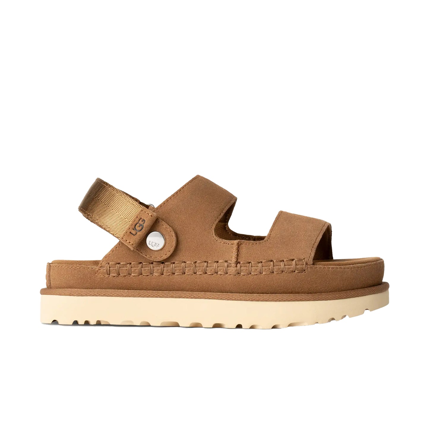UGG WOMEN'S GOLDENSTAR GLIDE CHESTNUT