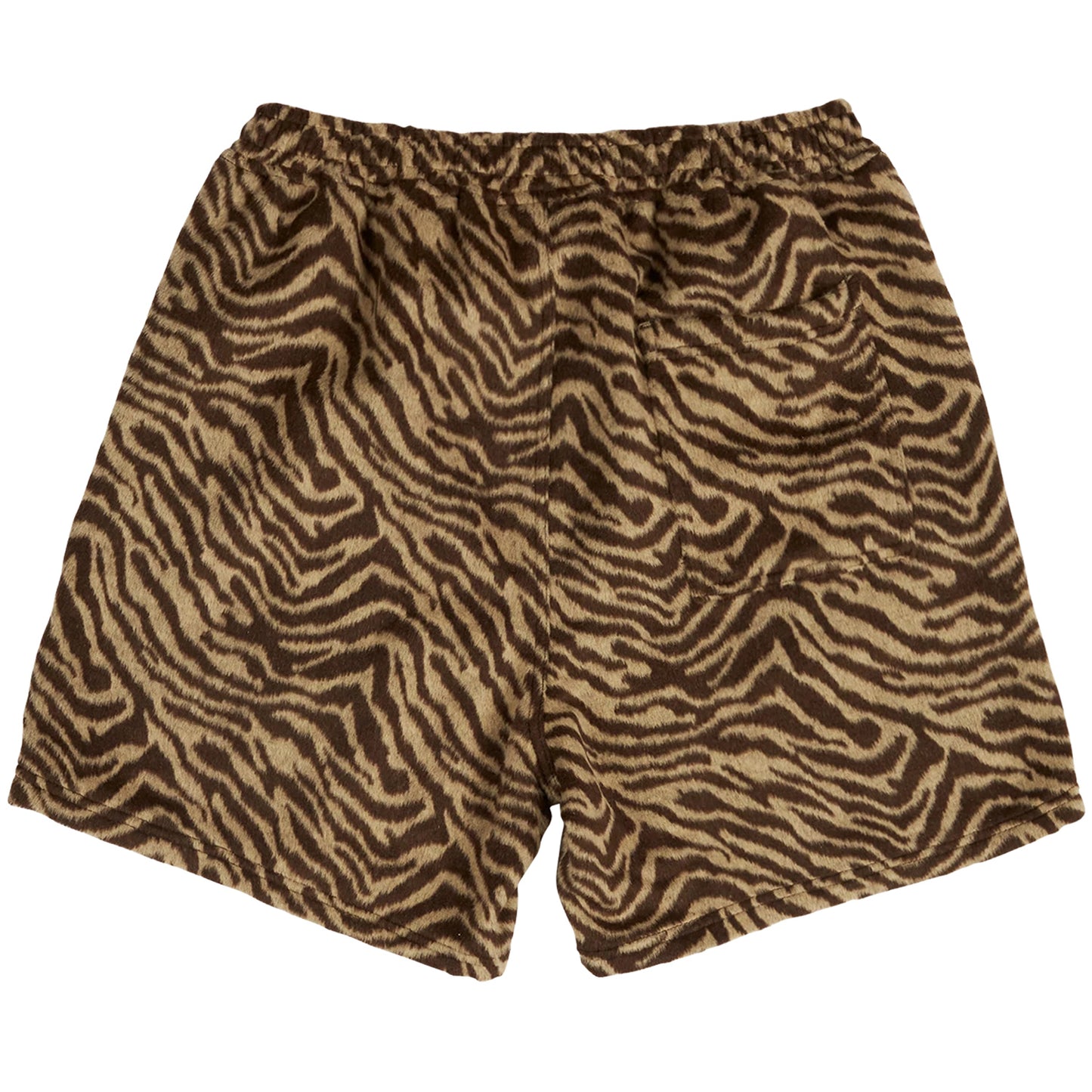 PLEASURES BREAKER FUZZY STRIPE SHORTS
