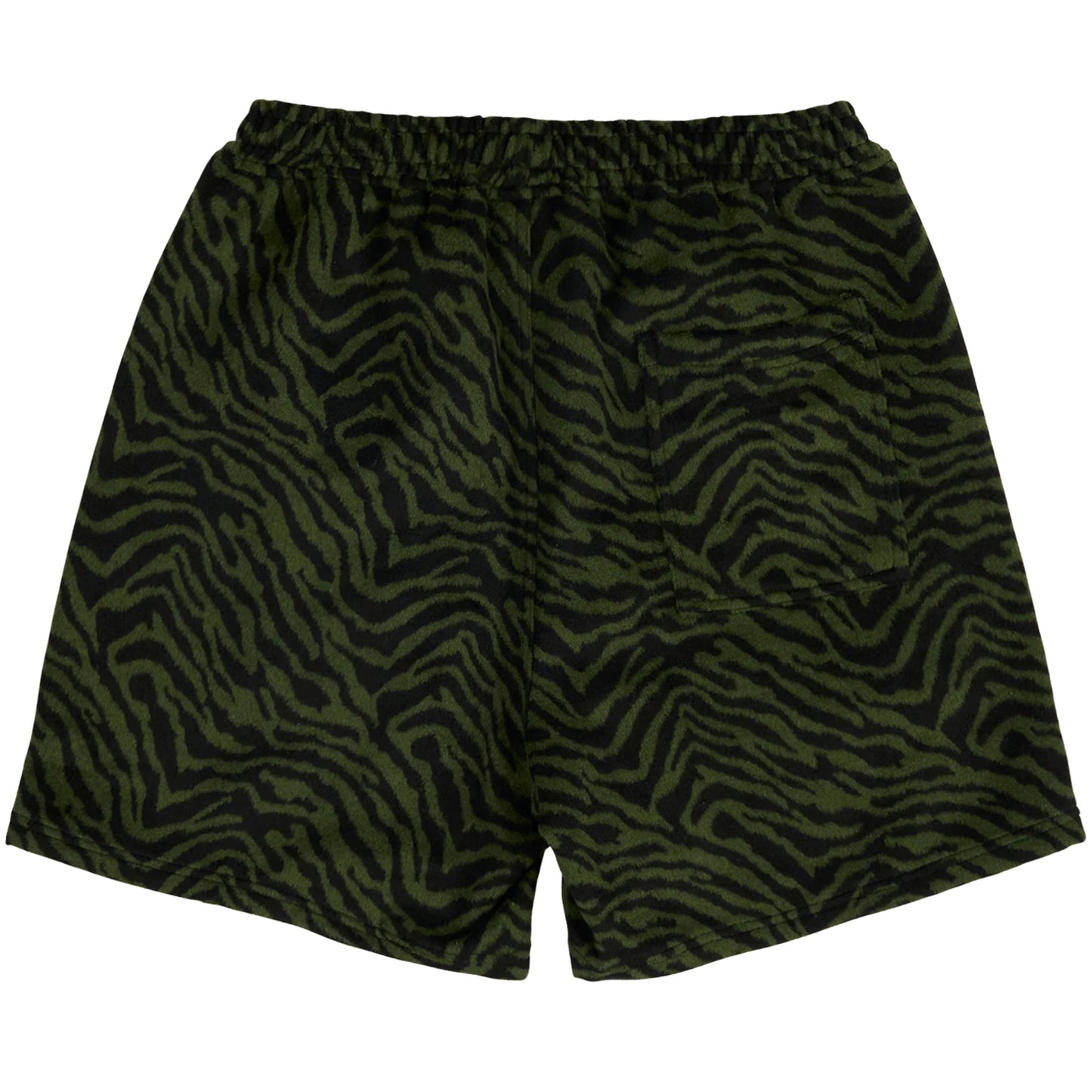 PLEASURES BREAKER FUZZY STRIPE SHORTS