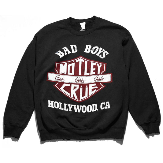 MADEWORN MÖTLEY CRÜE GIRLS GIRLS GIRLS SWEATSHIRT