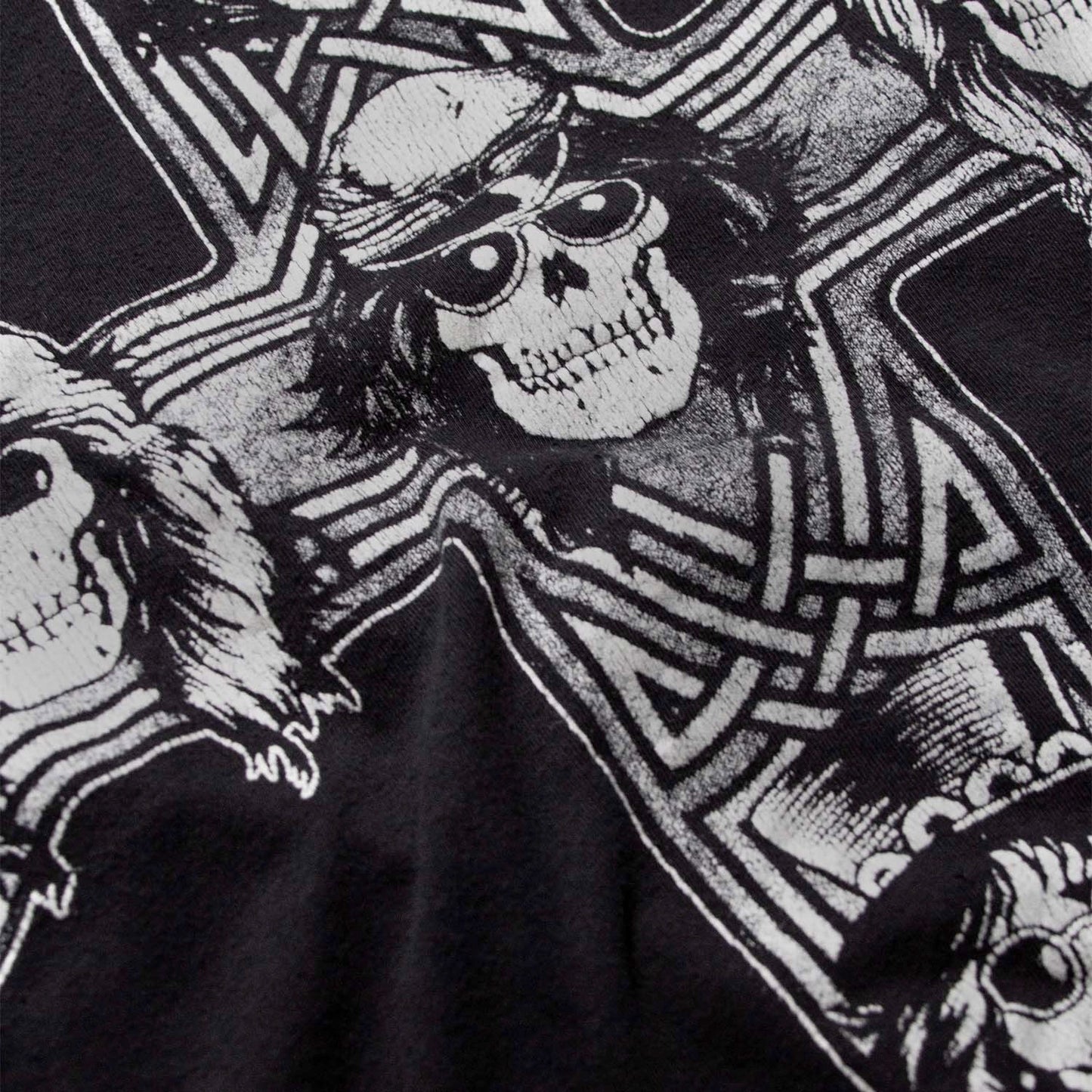 MADEWORN GUNS N' ROSES CROSS LONG SLEEVE SHIRT