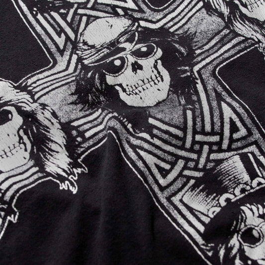 MADEWORN GUNS N' ROSES CROSS LONG SLEEVE SHIRT