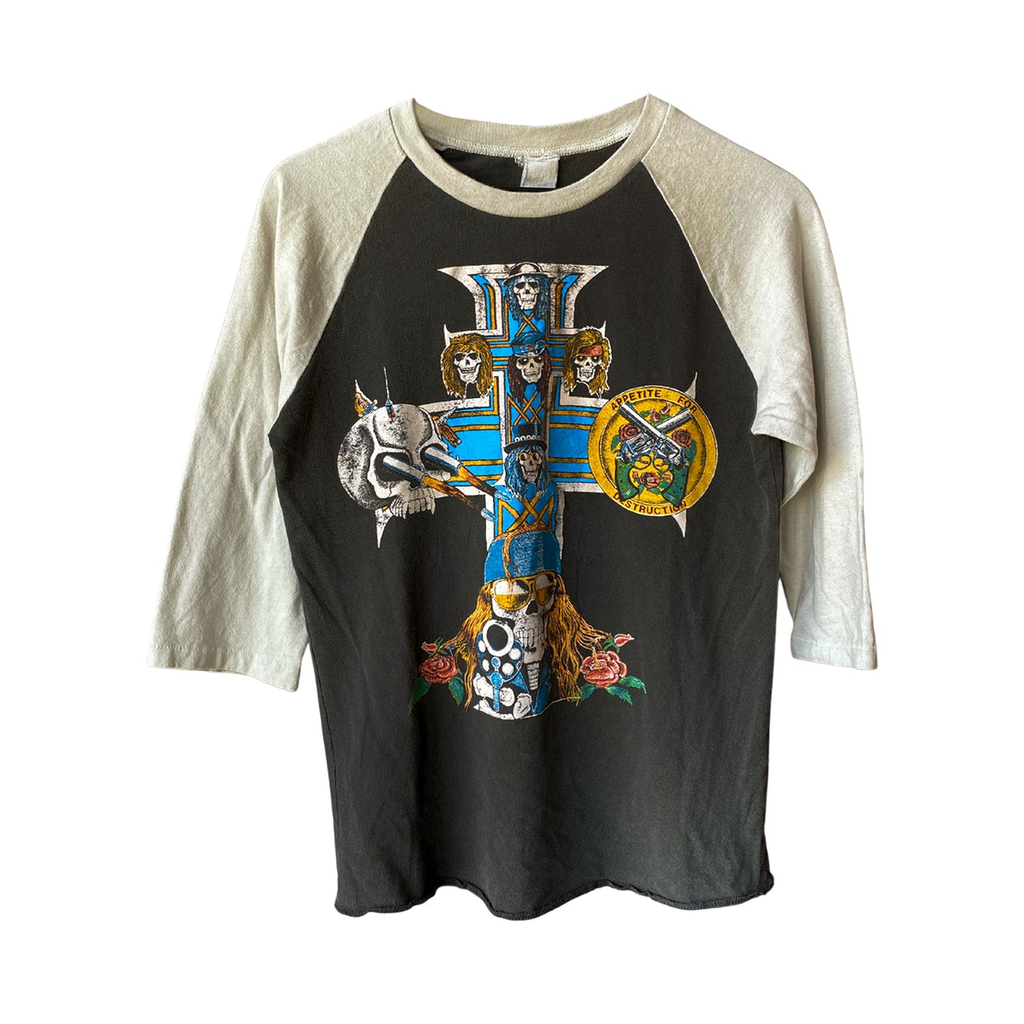 MADEWORN GUNS N' ROSES RAGLAN