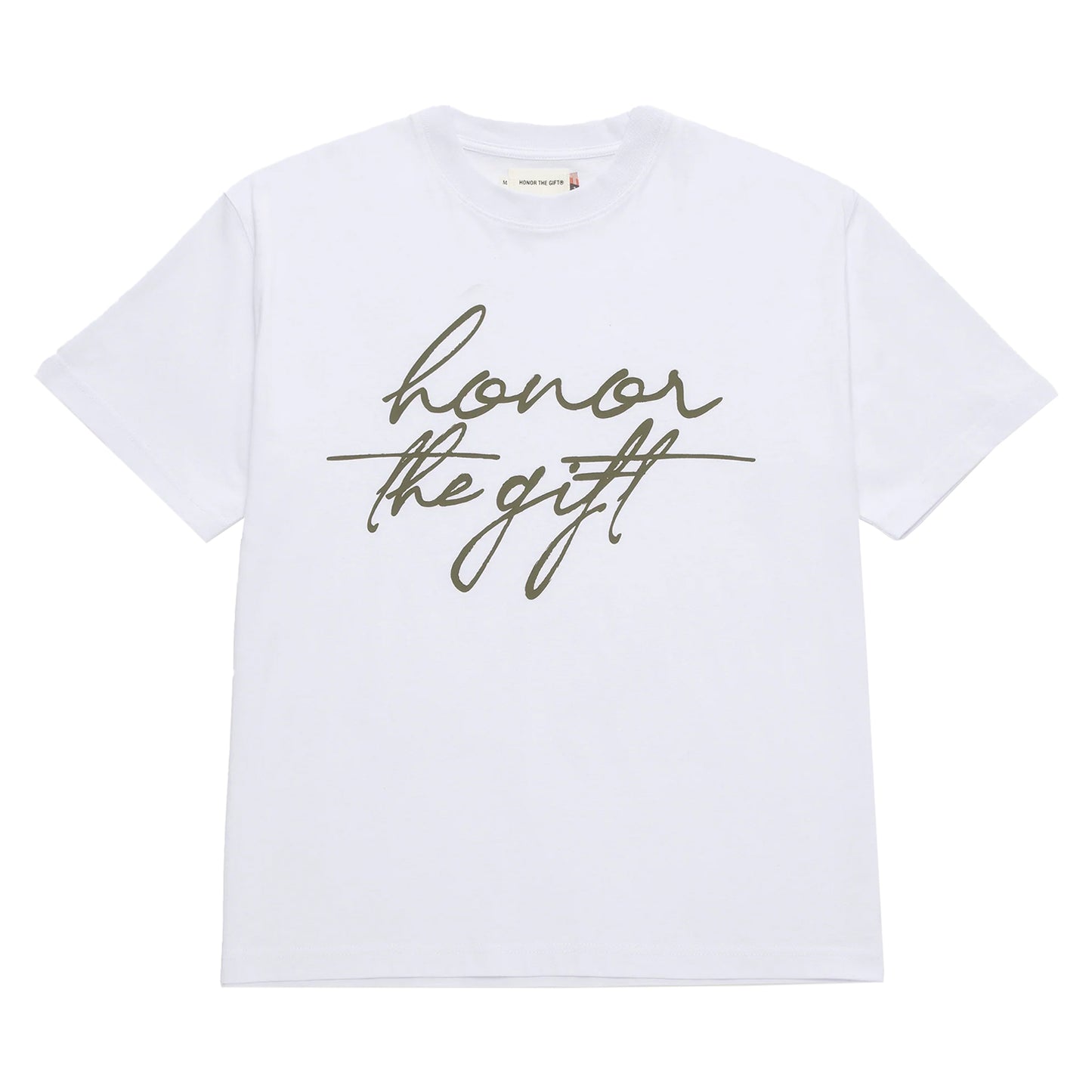 HONOR THE GIFT SCRIPT SS TEE