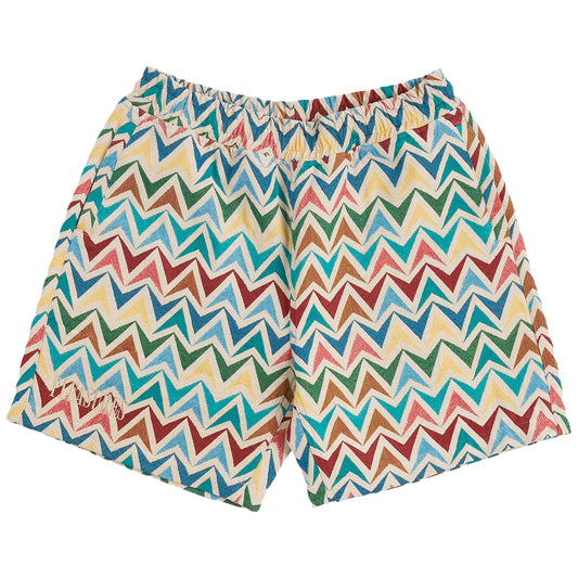 PLEASURES BASKET WOVEN SHORTS