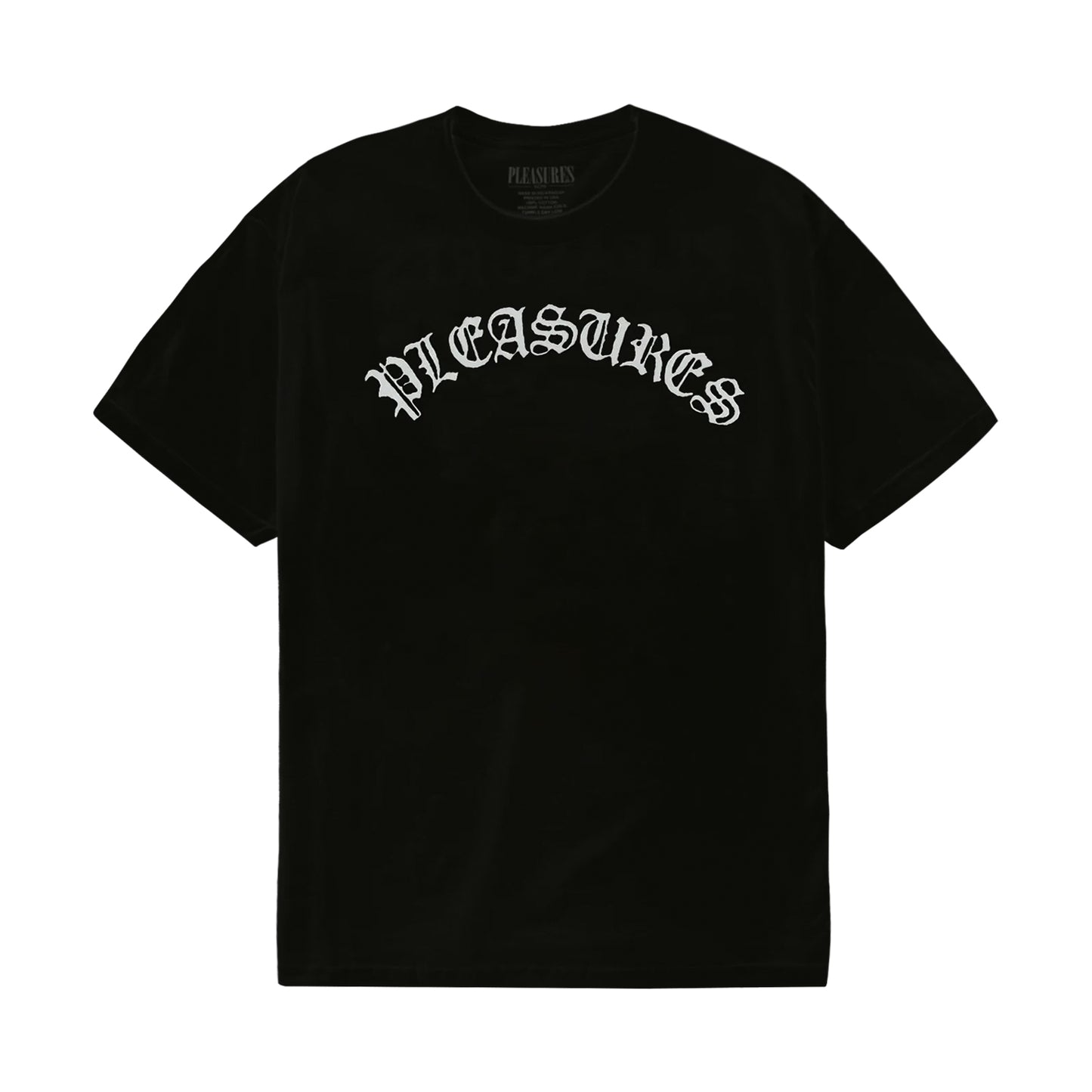 PLEASURES OLD E LOGO T-SHIRT