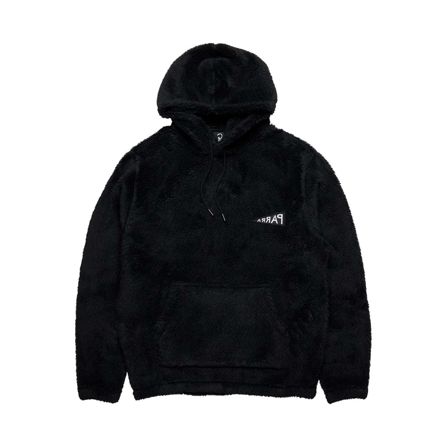 PARRA MIRRORED FLAG LOGO PLOAR FLEECE HOODED PULLOVER