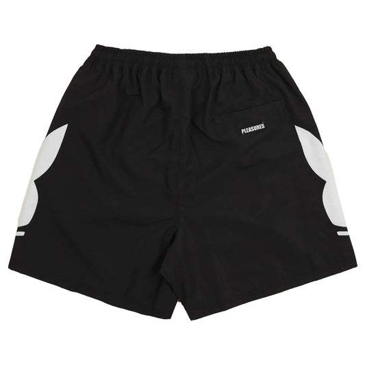 PLEASURES BLACK COLLIDE SHORT