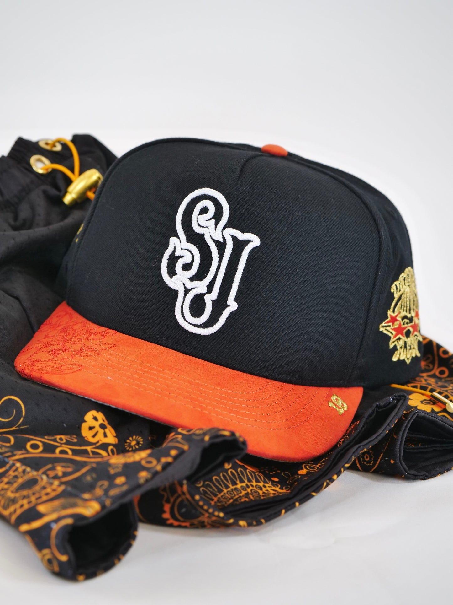 DANIEL LUU OG SJ CULTURAL ROOTS BLACK/ORANGE