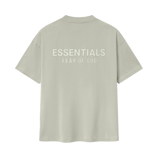 FEAR OF GOD ESSENTIALS CLASSIC T-SHIRT ABBEY STONE