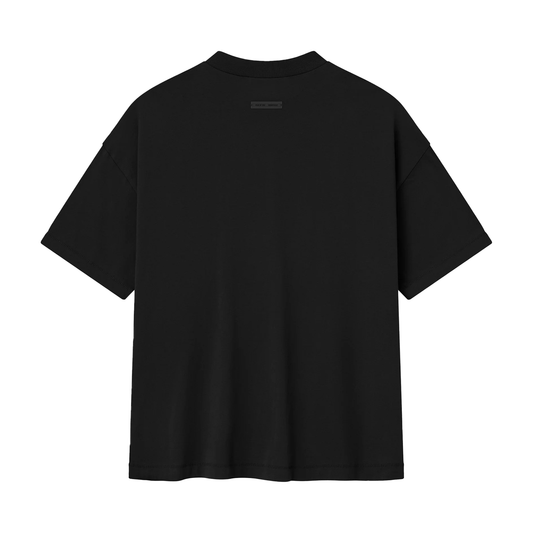 FEAR OF GOD ESSENTIALS 90'S FIT TEE JET BLACK