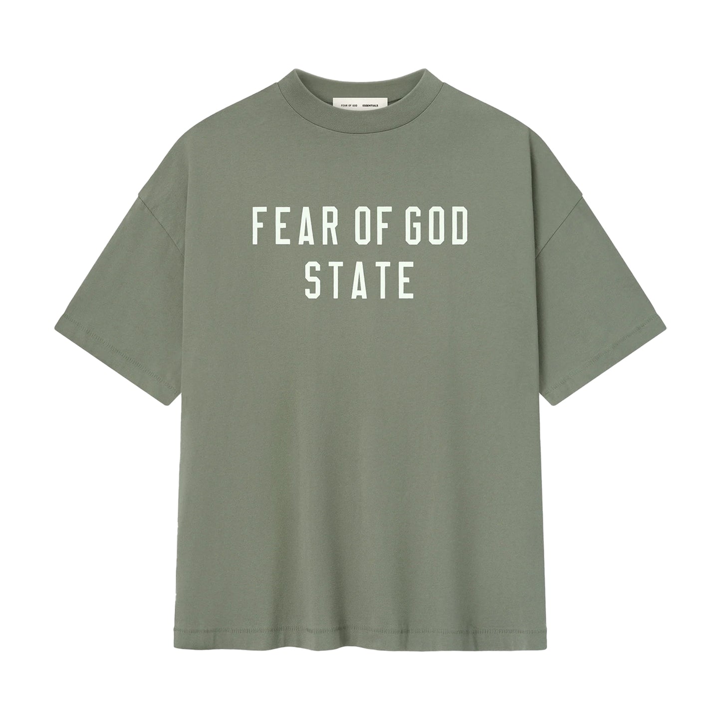 FEAR OF GOD ESSENTIALS 90'S FIT TEE MOSS