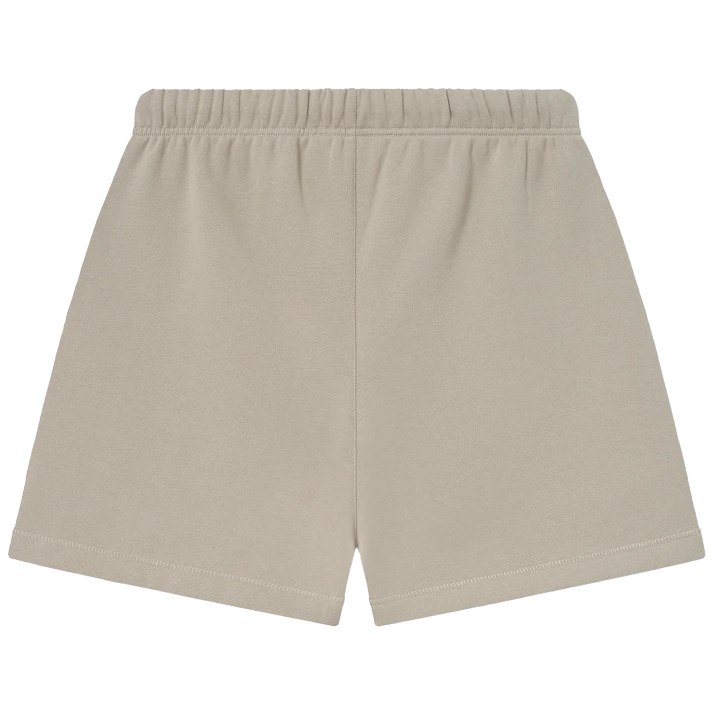 FEAR OF GOD ESSENTIALS SOCCER FLEECE SHORTS TIMBER
