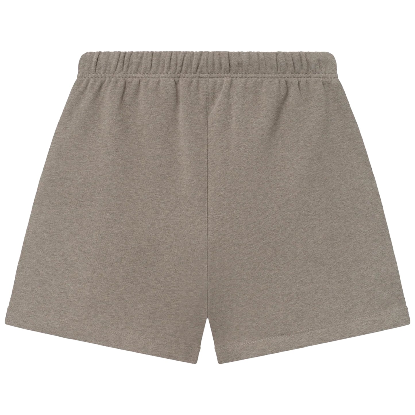FEAR OF GOD ESSENTIALS SOCCER FLEECE SHORTS HOMESTEAD HEATHER