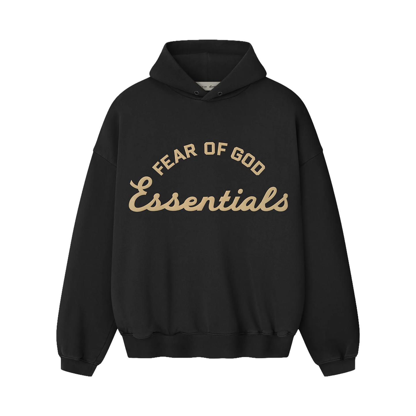 FEAR OF GOD ESSENTIALS TRAINING 90'S HOODIE FADED BLACK
