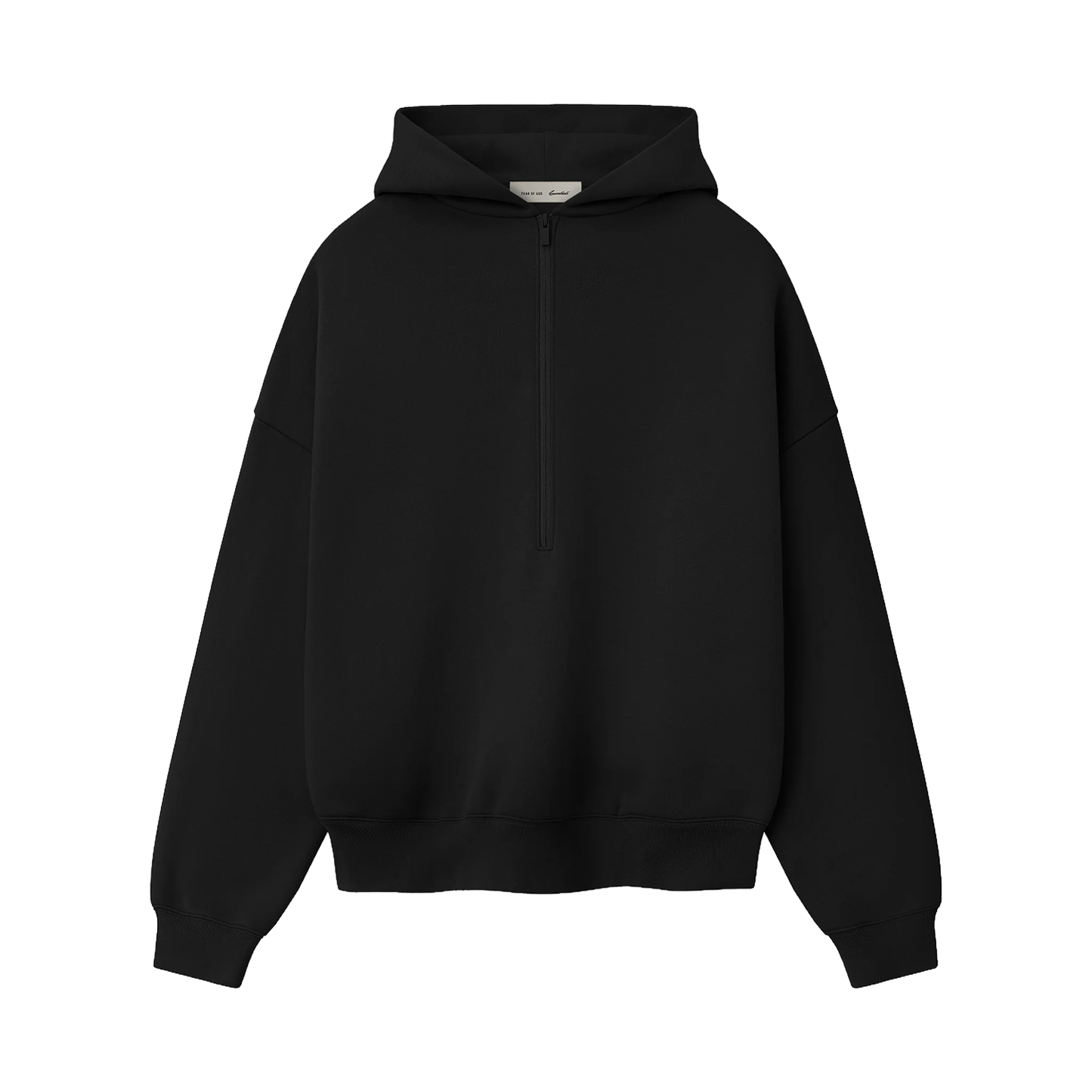 FEAR OF GOD ESSENTIALS PROPERTY LOUNGE HALF ZIP HOODIE