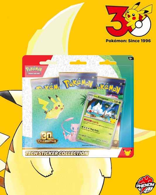 POKEMON TCG: 30TH CELEBRATION TECH STICKER COLLECTION ALOLAN EXEGGUTOR - ME: 30TH CELEBRATION (Copy) (Copy)