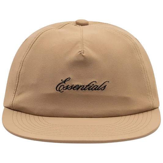 FEAR OF ESSENTIALS SIGNATURE 5 PANEL HAT DUNE