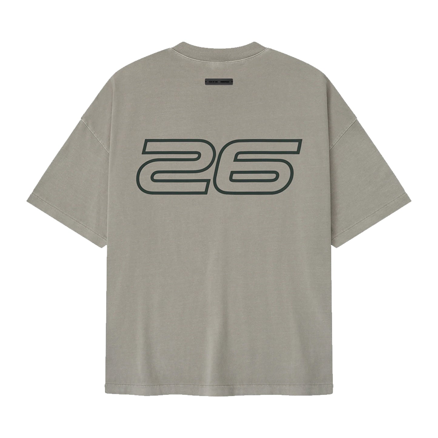 FEAR OF GOD ESSENTIALS '26' 90S TEE SMOKE GREY