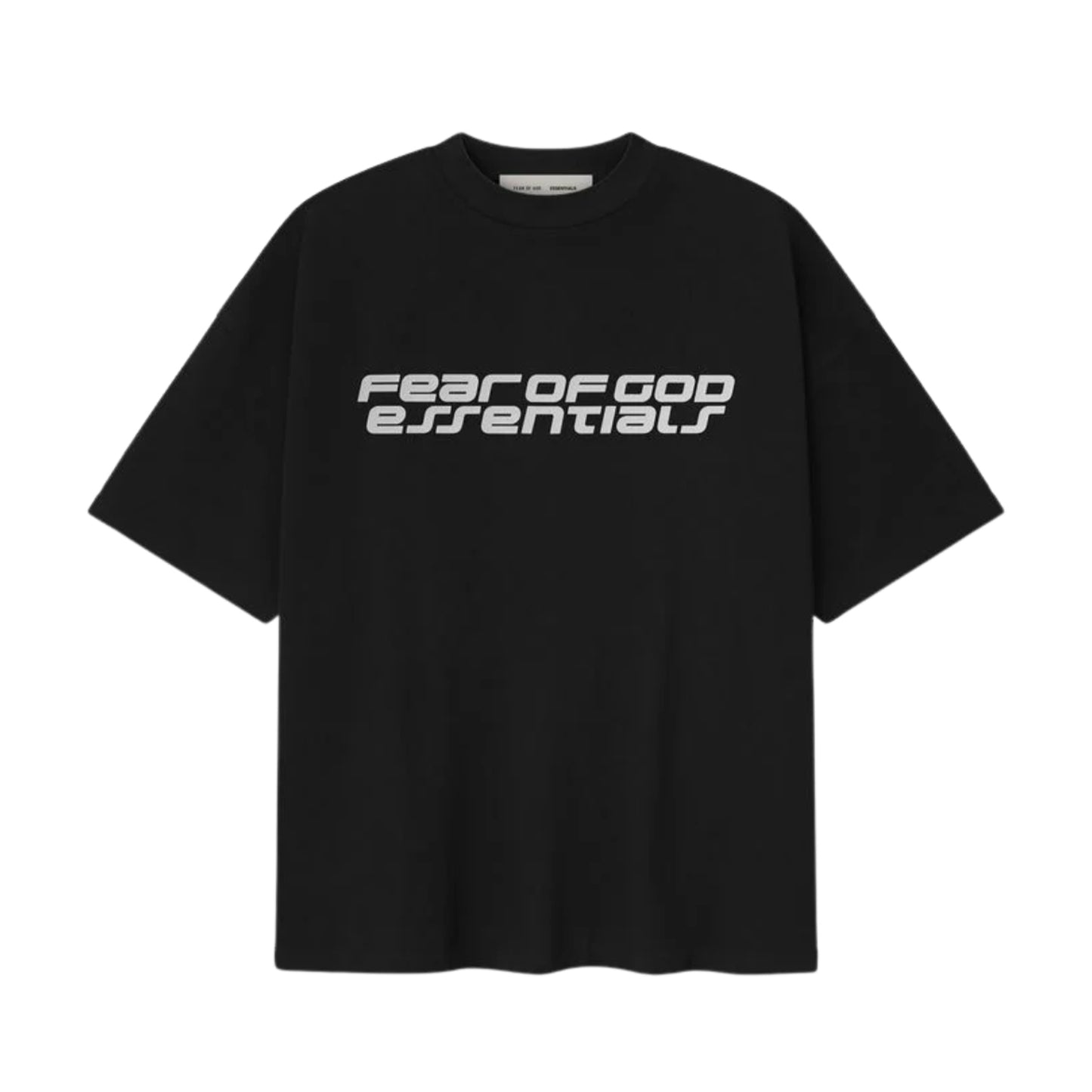 FEAR OF GOD ESSENTIALS PONTE 90S TEE VINTAGE BLACK