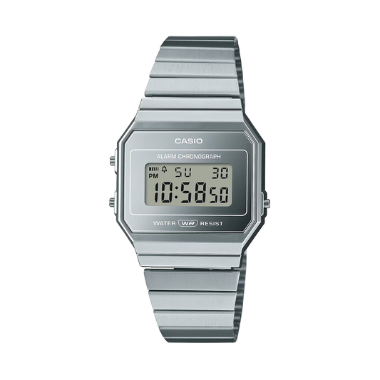 CASIO VINTAGE SILVER A700WEV-7AVT