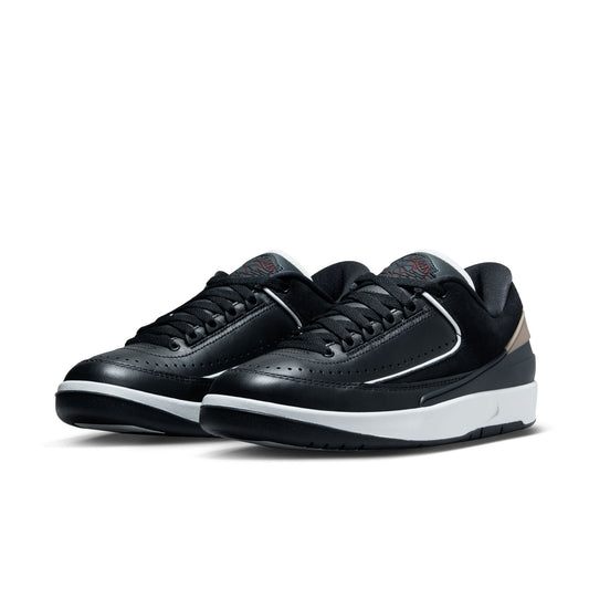 Air Jordan 2 Retro Low "Black/Varsity Red" DX4401-001