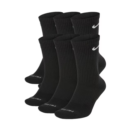 Nike Everyday Plus Cushioned Crew Socks 6 Pack SX6897-010
