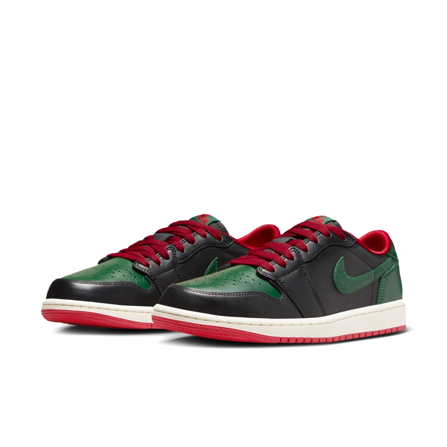 Air Jordan 1 Low OG "Black/Gorge Green" CZ0775-036