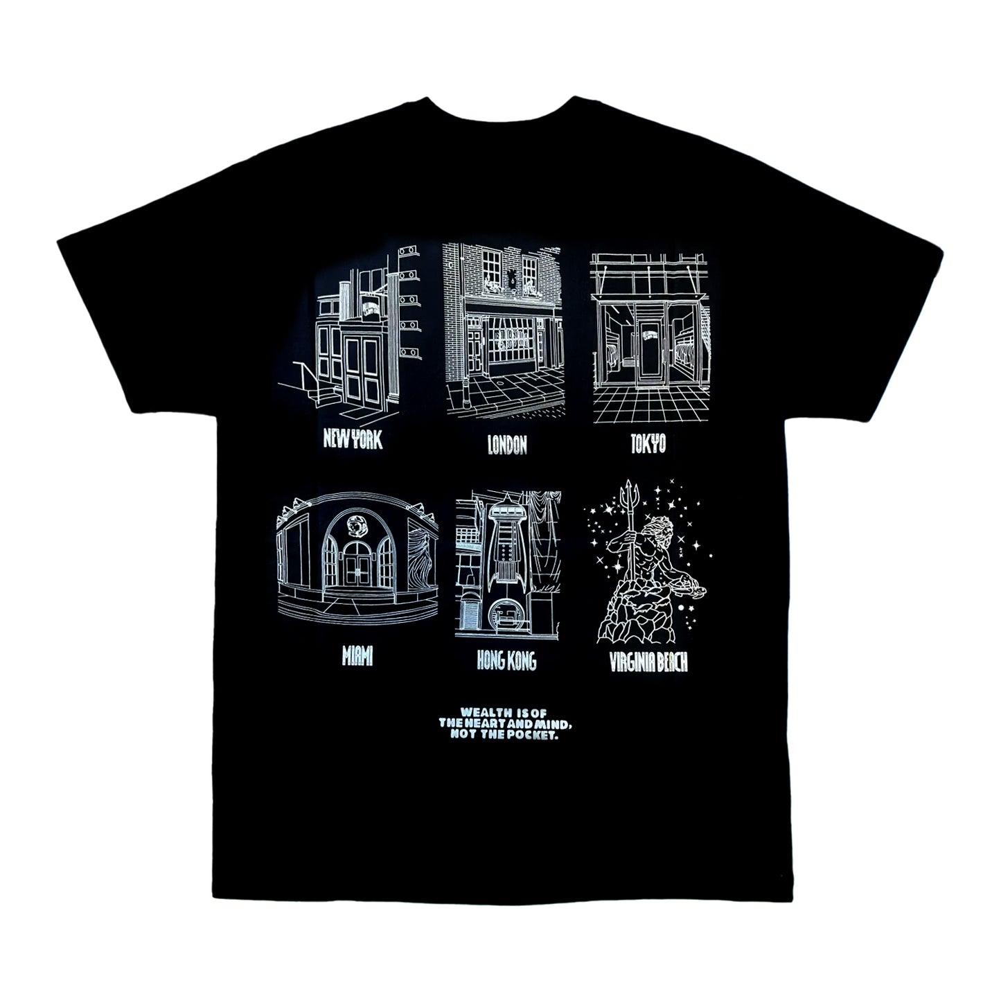 BB STORES SS TEE BLACK 861-3205