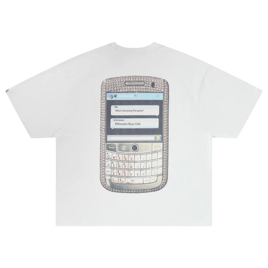 BB TEXT SS KNIT WHITE 861-3310