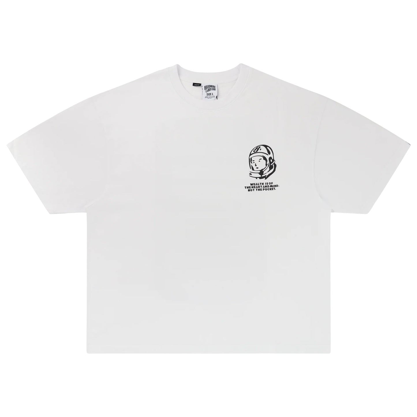 BB TEXT SS KNIT WHITE 861-3310